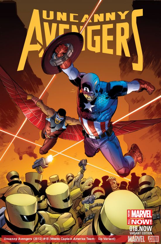 Uncanny Avengers (2012) #18 (Weeks Captain America Team-&#8203;Up Variant)