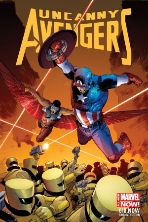 Uncanny Avengers (2012) #18 (Weeks Captain America Team-&#8203;Up Variant)