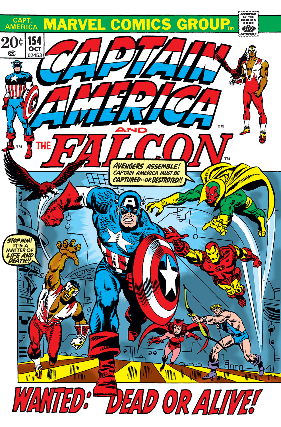 Captain America (1968) #154