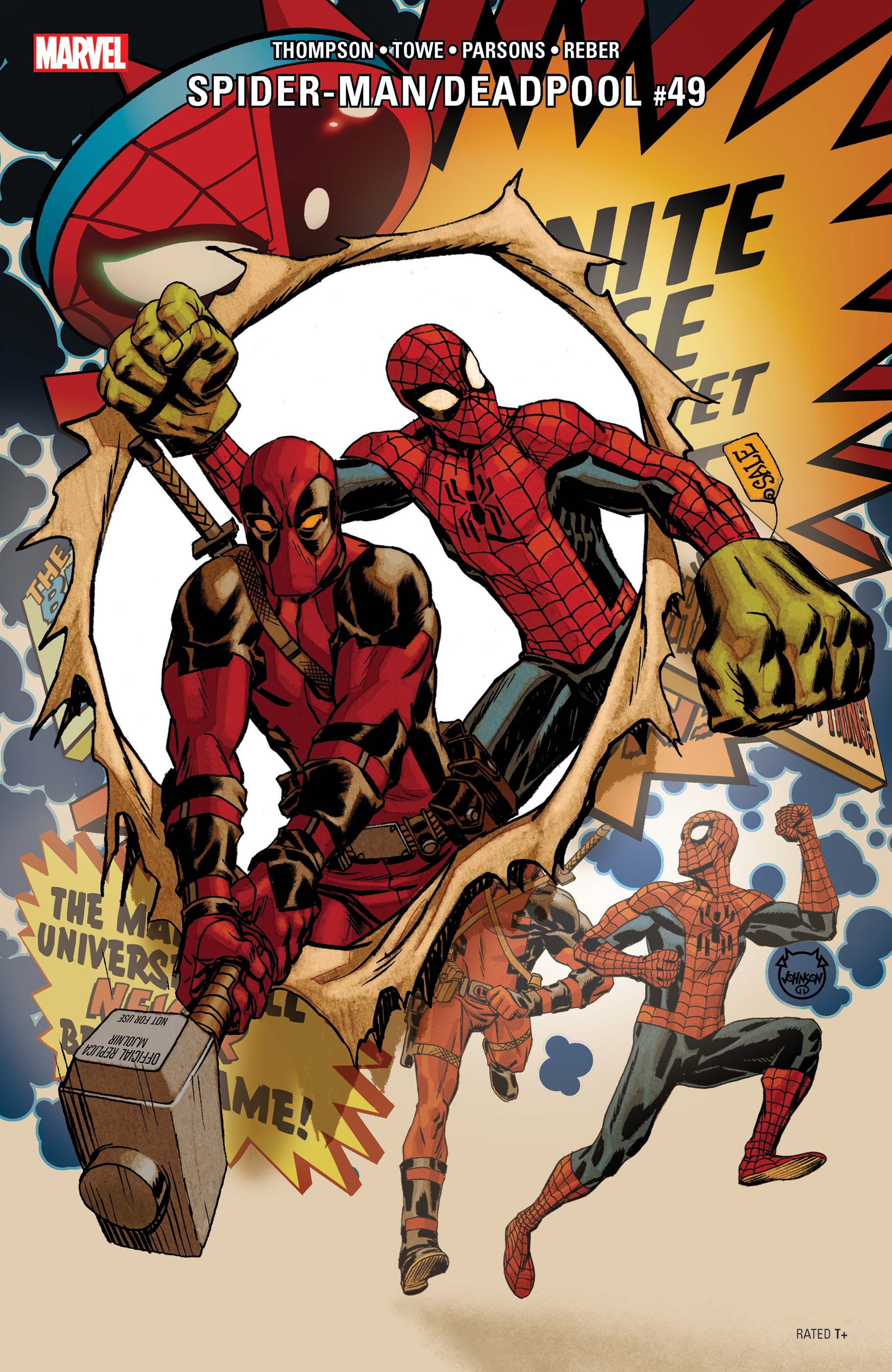 Notable Lugar de la noche Económico Spider-Man/Deadpool (2016) #49 | Comic Issues | Marvel