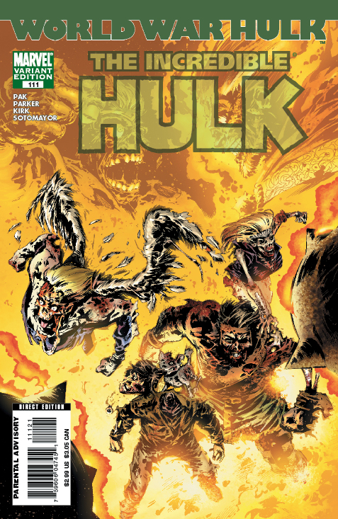 Hulk (1999) #111 (Zombie Variant)
