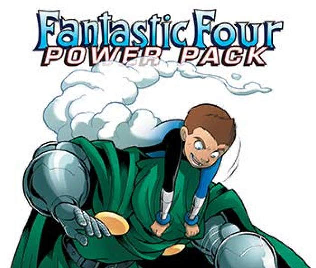 cover from Fantastic Four and Power Pack Infinite Comic (2018) #5