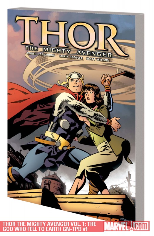 Thor the Mighty Avenger Vol. 1: The God Who Fell to Earth GN-TPB (Trade Paperback)