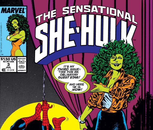 Cover for SENSATIONAL SHE-HULK #3
