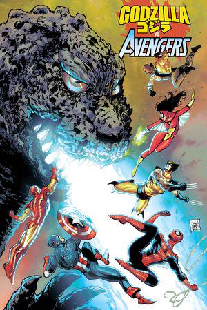 GODZILLA VS. AVENGERS (2025) #1 (Variant)