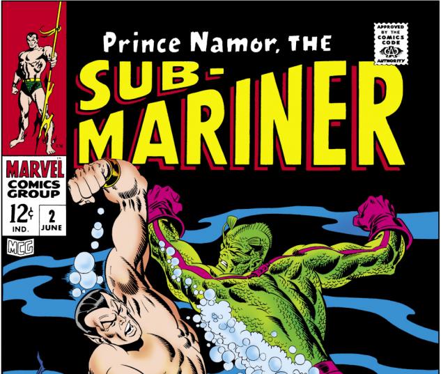Sub-Mariner (1968) #2 Cover