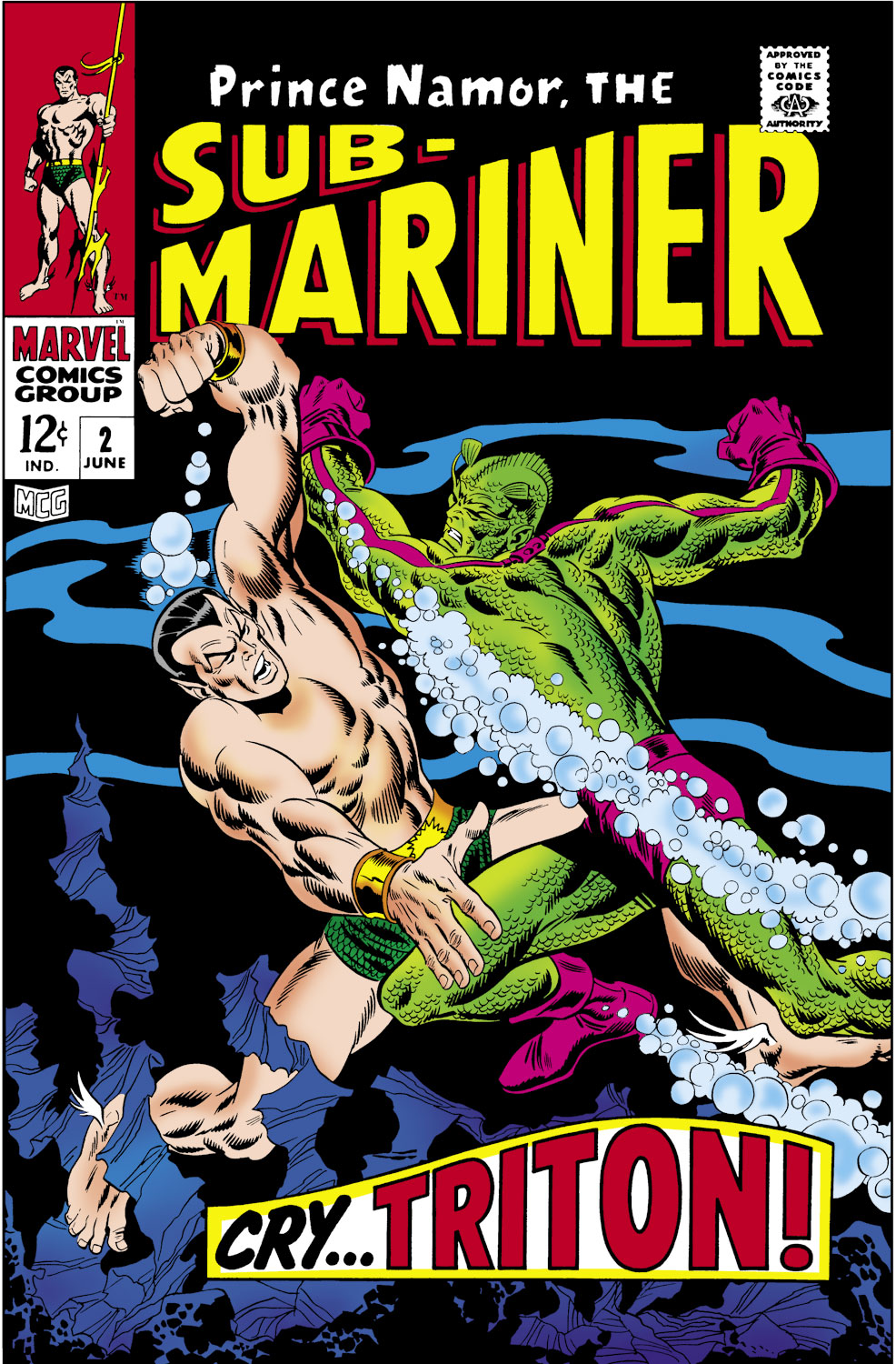 Sub-Mariner (1968) #2