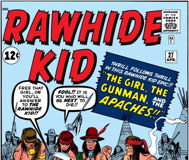 Rawhide Kid (1960) #27 Cover