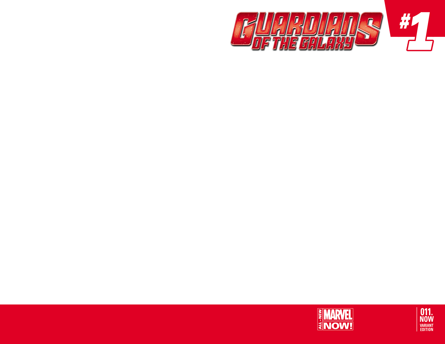 Guardians of the Galaxy (2013) #11 (Blank Cover Variant)