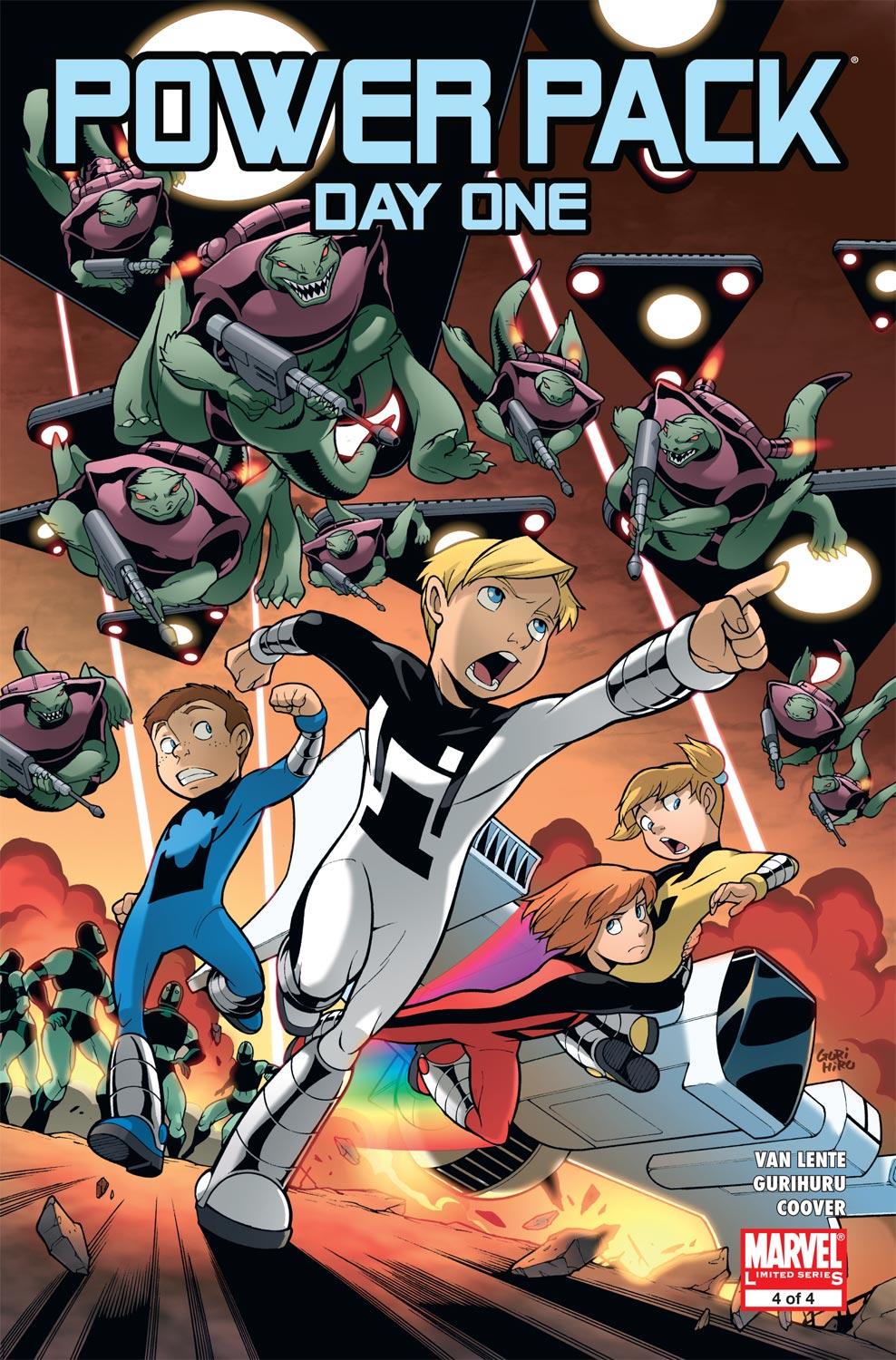 Power Pack: Day One (2008) #4