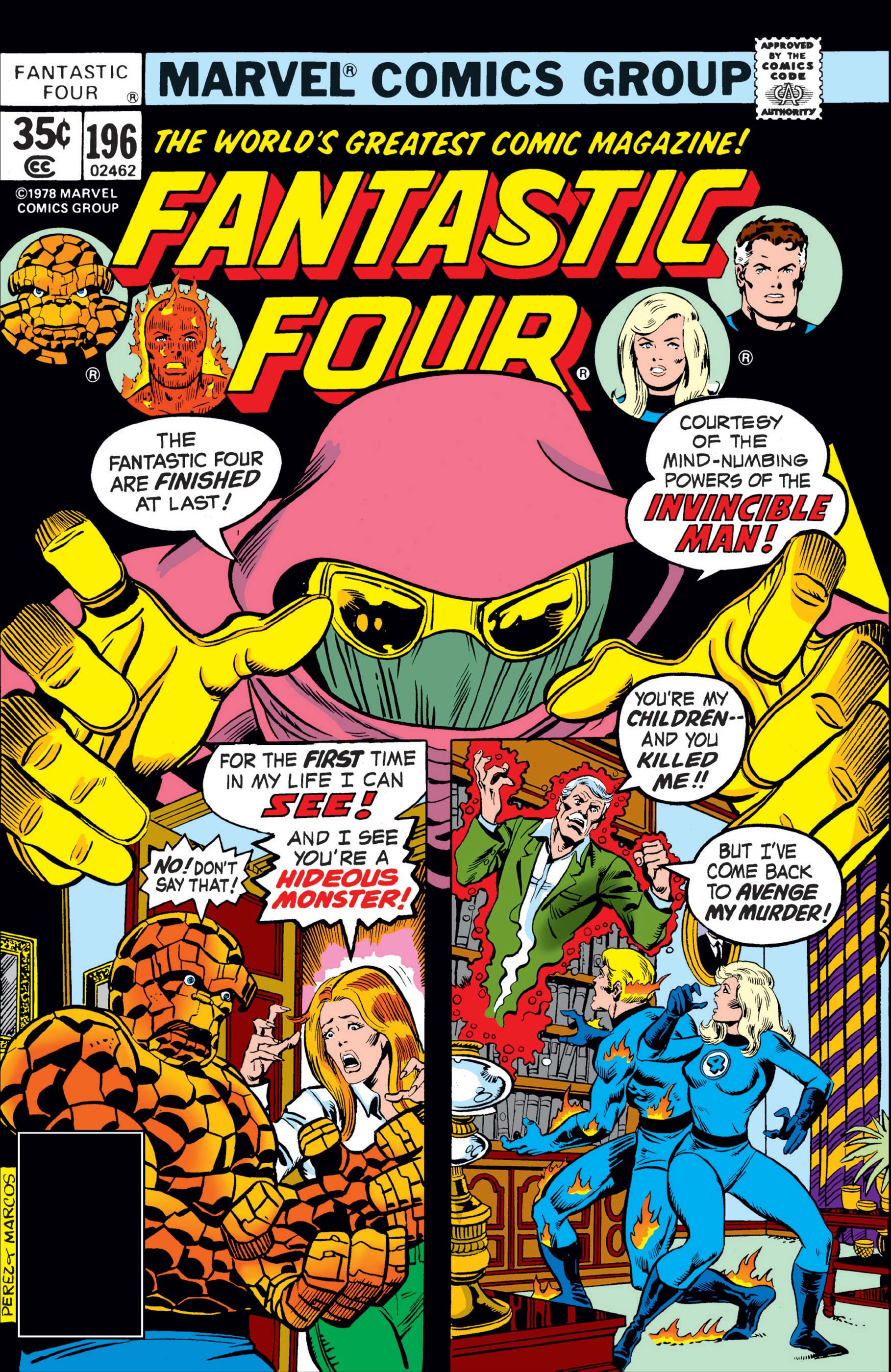 Fantastic Four (1961) #196