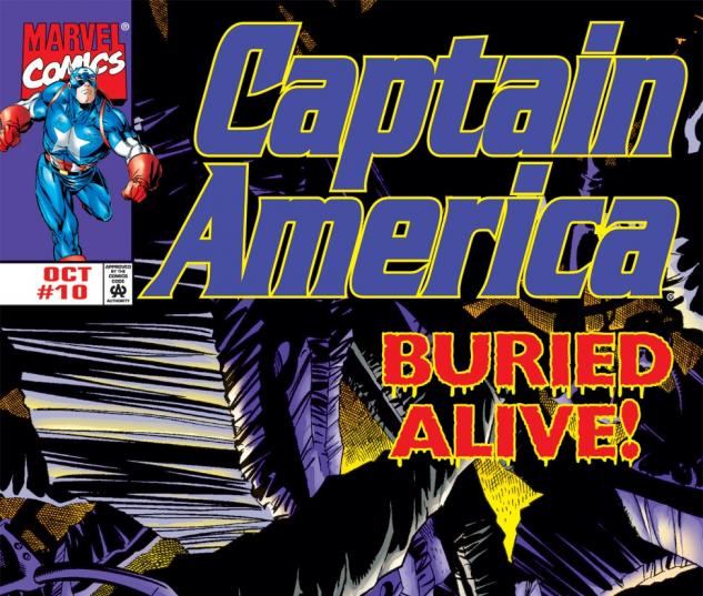 Captain America (1998) #10 Cover