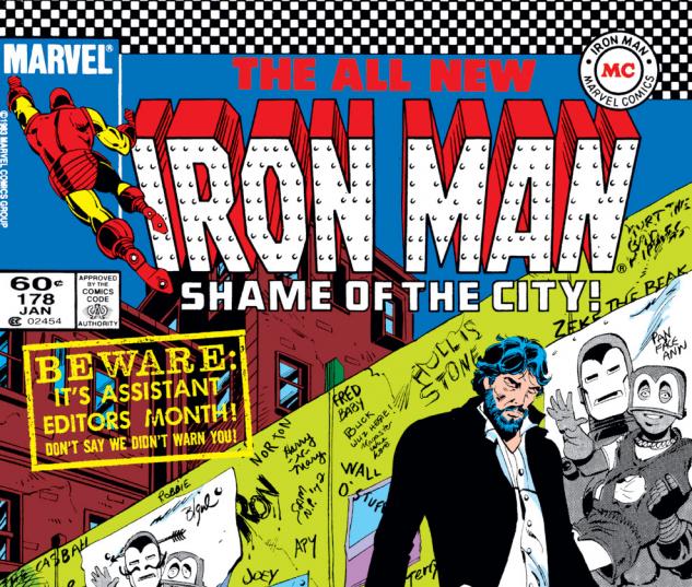 Iron Man (1968) #178 Cover