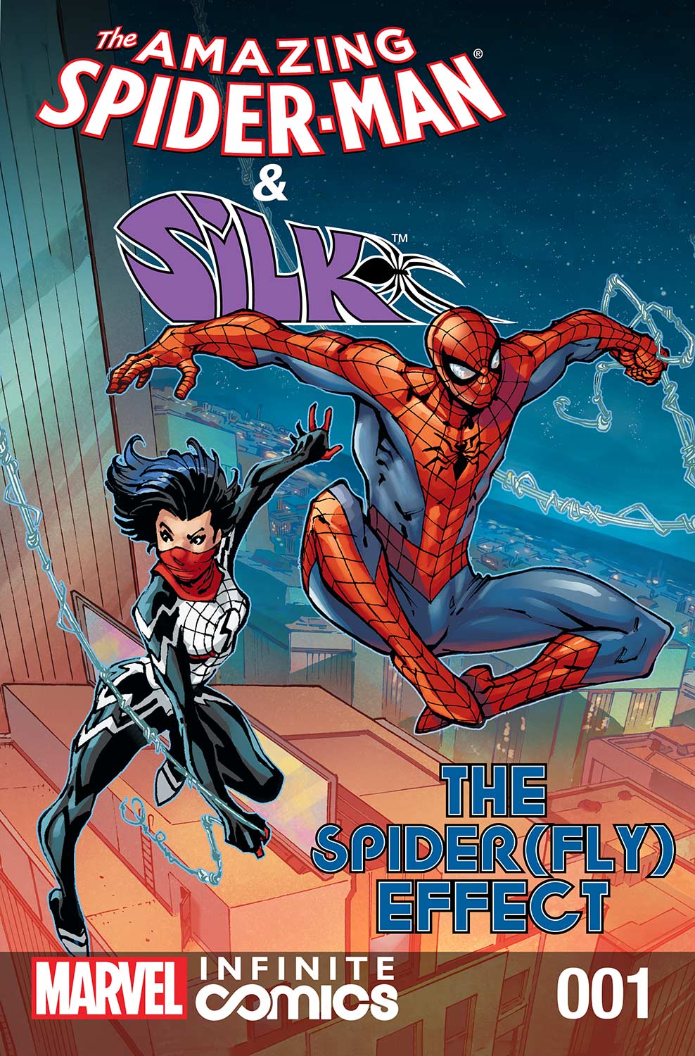 Spider man and silk comic