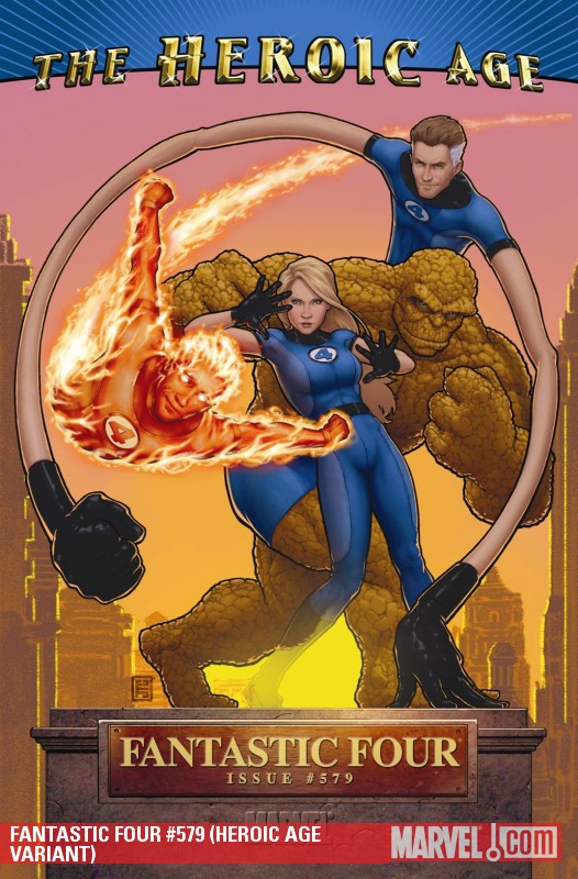 Fantastic Four (1998) #579 (HEROIC AGE VARIANT)