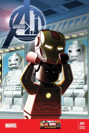 Avengers a.I. #4  (Castellani Lego Variant)