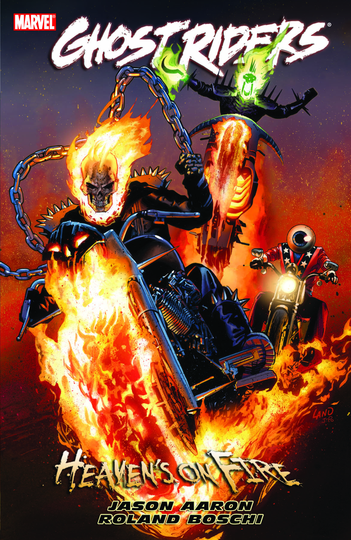 Ghost Riders: Heaven's on Fire (Trade Paperback)