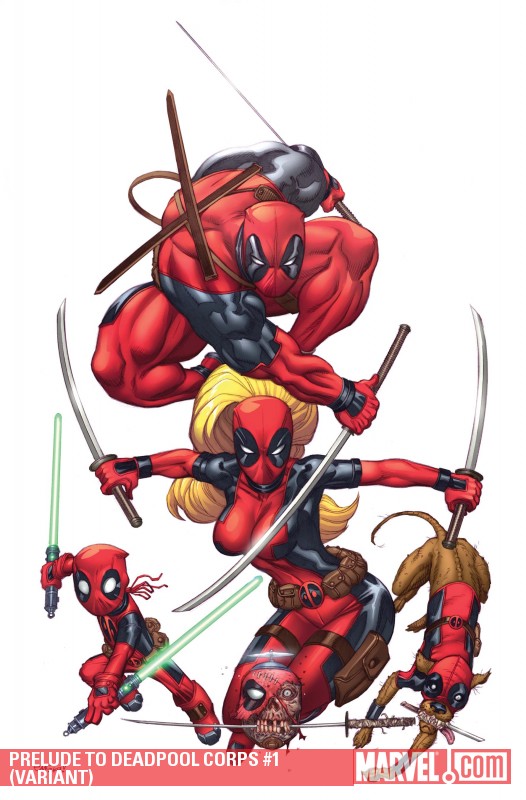 Prelude to Deadpool Corps (2010) #1 (VARIANT)