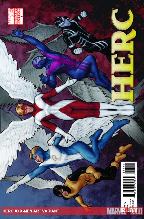Herc (2010) #3 (X-Men Art Variant)