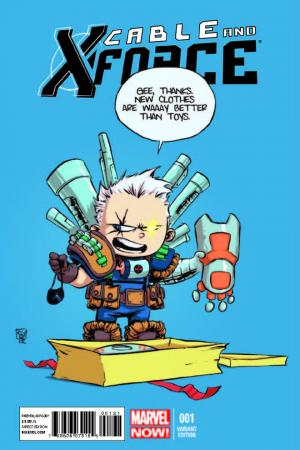 Cable and X-Force (2012) #1 (Young Variant)