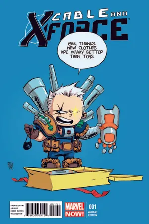 Cable and X-Force (2012) #1 (Young Variant)