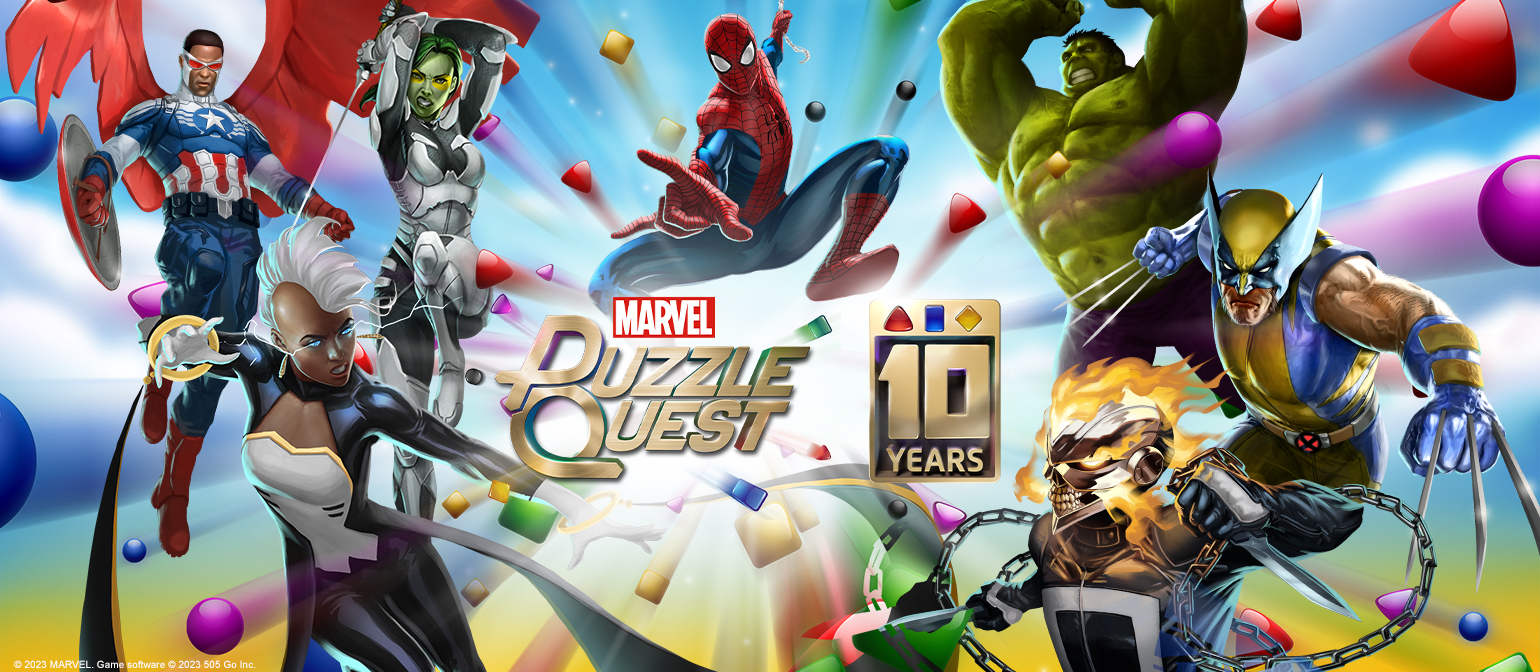 MARVEL Puzzle Quest - 10 Year Celebration - 505 Go Inc.