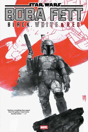 Couverture : Star Wars: Boba Fett - Black, White & Red Treasury Edition