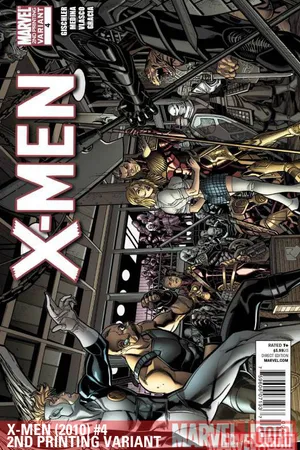 X-Men (2010) #4 (2ND PRINTING VARIANT)