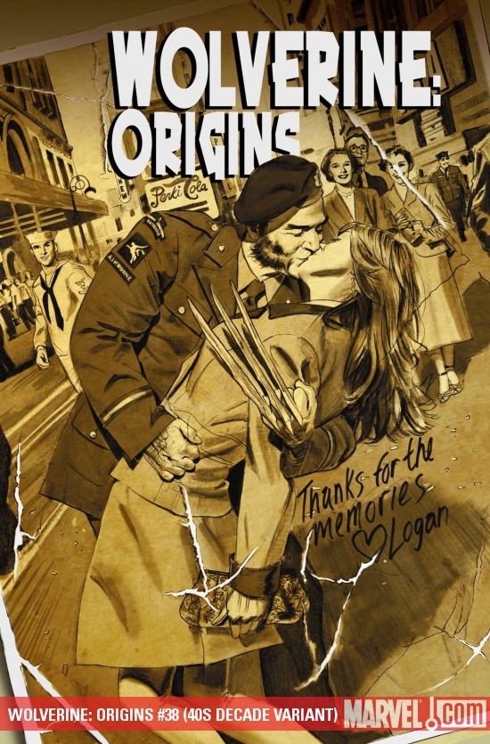 Wolverine Origins (2006) #38 (40S DECADE VARIANT)