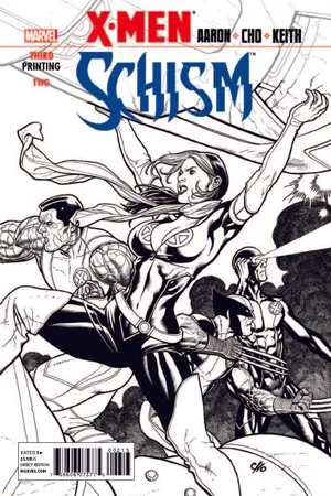 X-Men: Schism (2011) #2 (3rd Printing Variant)