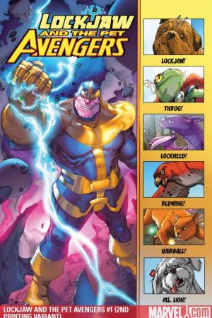 Lockjaw and the Pet Avengers (2009) #1 (2nd printing)