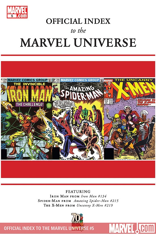 Official Index to the Marvel Universe (2009) #5