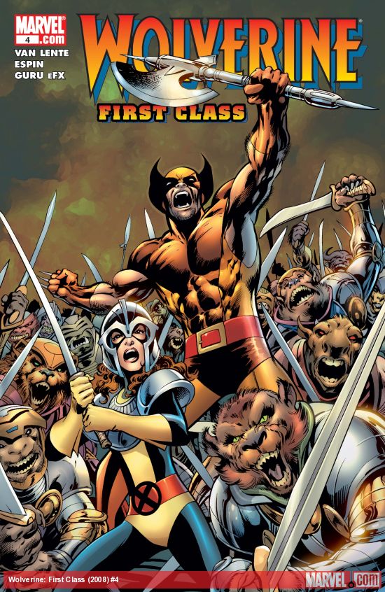 Wolverine: First Class (2008) #4
