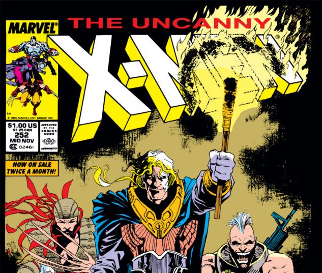 Uncanny X-Men (1963) #252 Cover