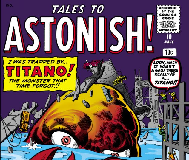 Tales to Astonish (1959) #10 Cover