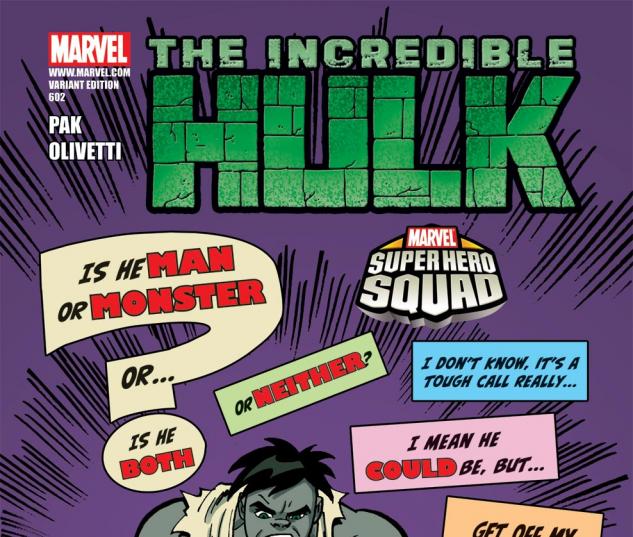 Incredible Hulks (2009) #602, SHS VARIANT