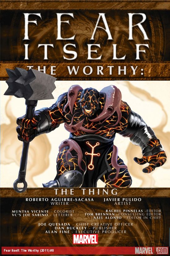 Fear Itself: The Worthy (2011) #8