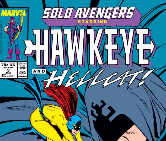 cover from Solo Avengers (1987) #9