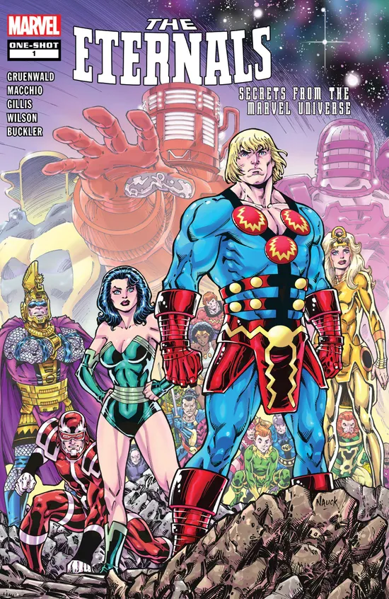アメコミ Eternals #1 エターナルズ　スパイダーマン　マーベル　リーフ detail.webp