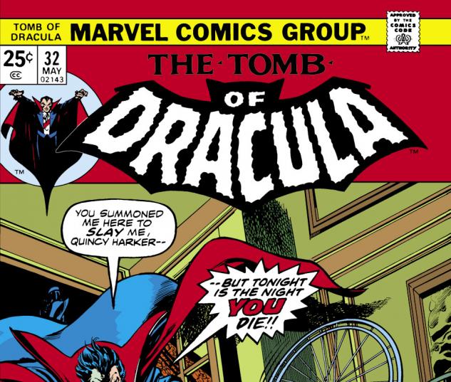 Tomb of Dracula (1972) #32 Cover