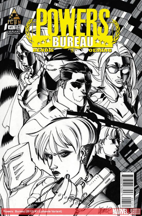 Powers: Bureau  (2012) #1 (Lafuente Variant)
