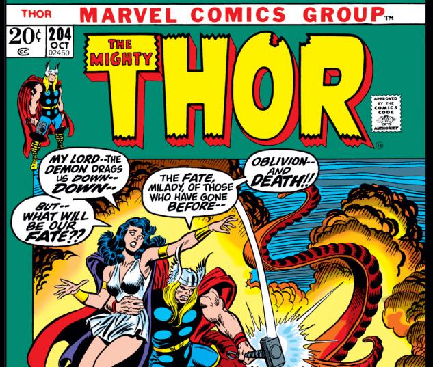 Thor (1966) #204 Cover