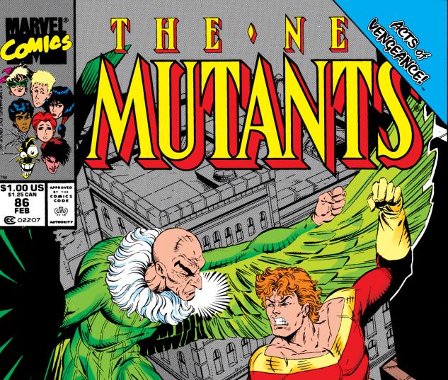 Cover from New Mutants (1983) #86