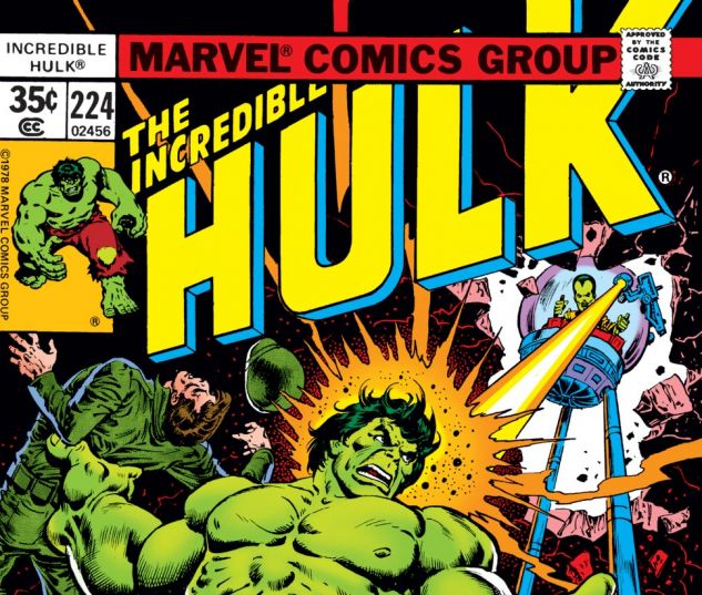 Incredible Hulk (1962) #224 Cover