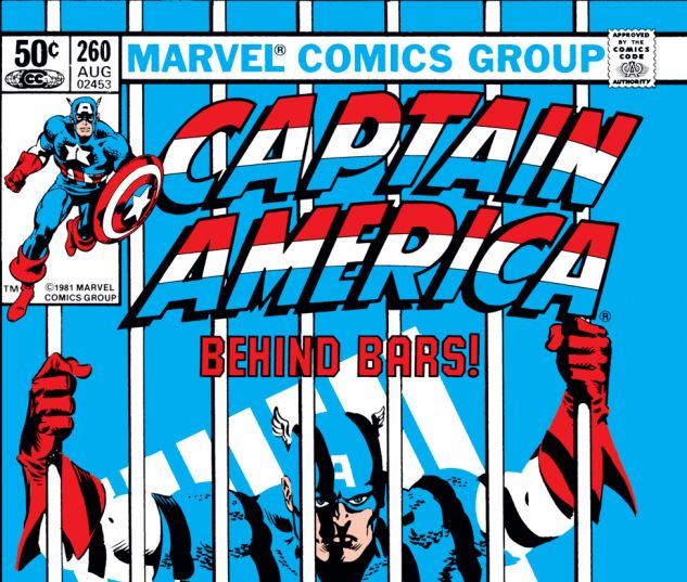 Captain America (1968) #260 Cover