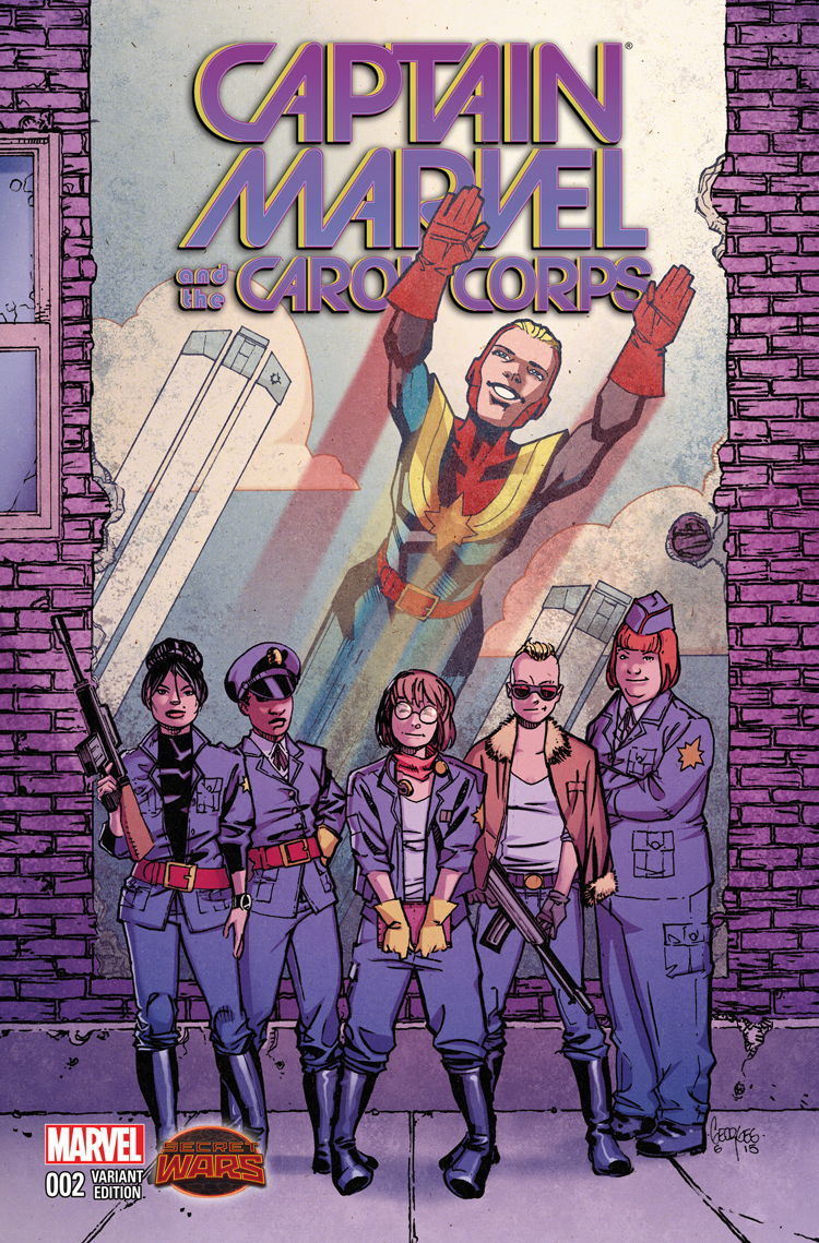Captain Marvel & The Carol Corps (2015) #2 (Jeanty Variant)