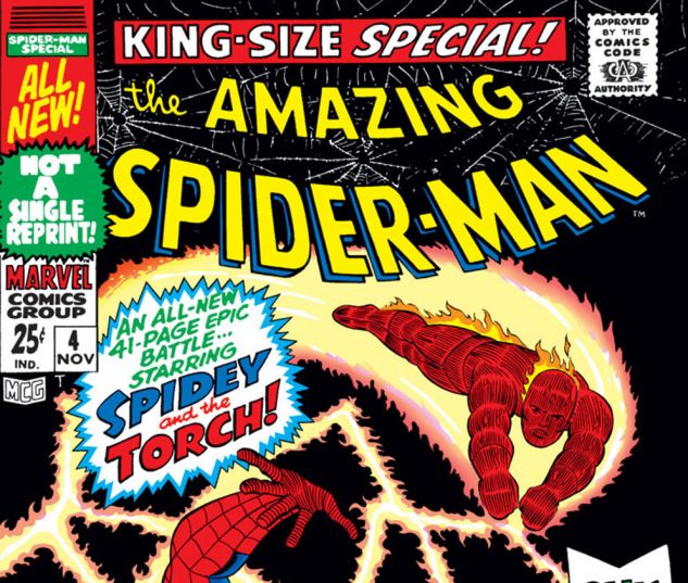 AMAZING SPIDER-MAN ANNUAL (1964) #4 Cover