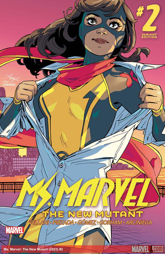 Ms. Marvel: The New Mutant (2023) #2 (Variant) | Comic Issues | Marvel