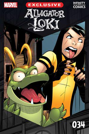 Alligator Loki Infinity Comic #34 