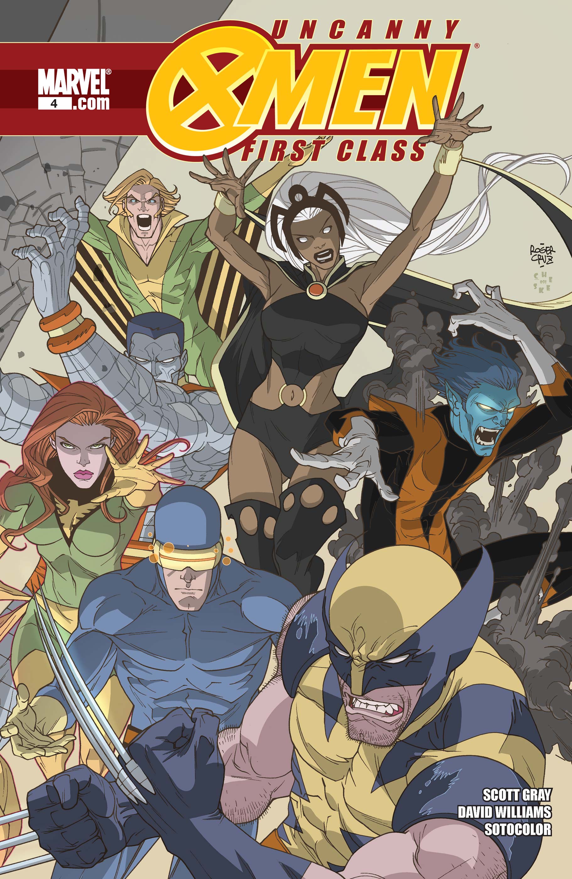 Uncanny X-Men: First Class (2009) #4